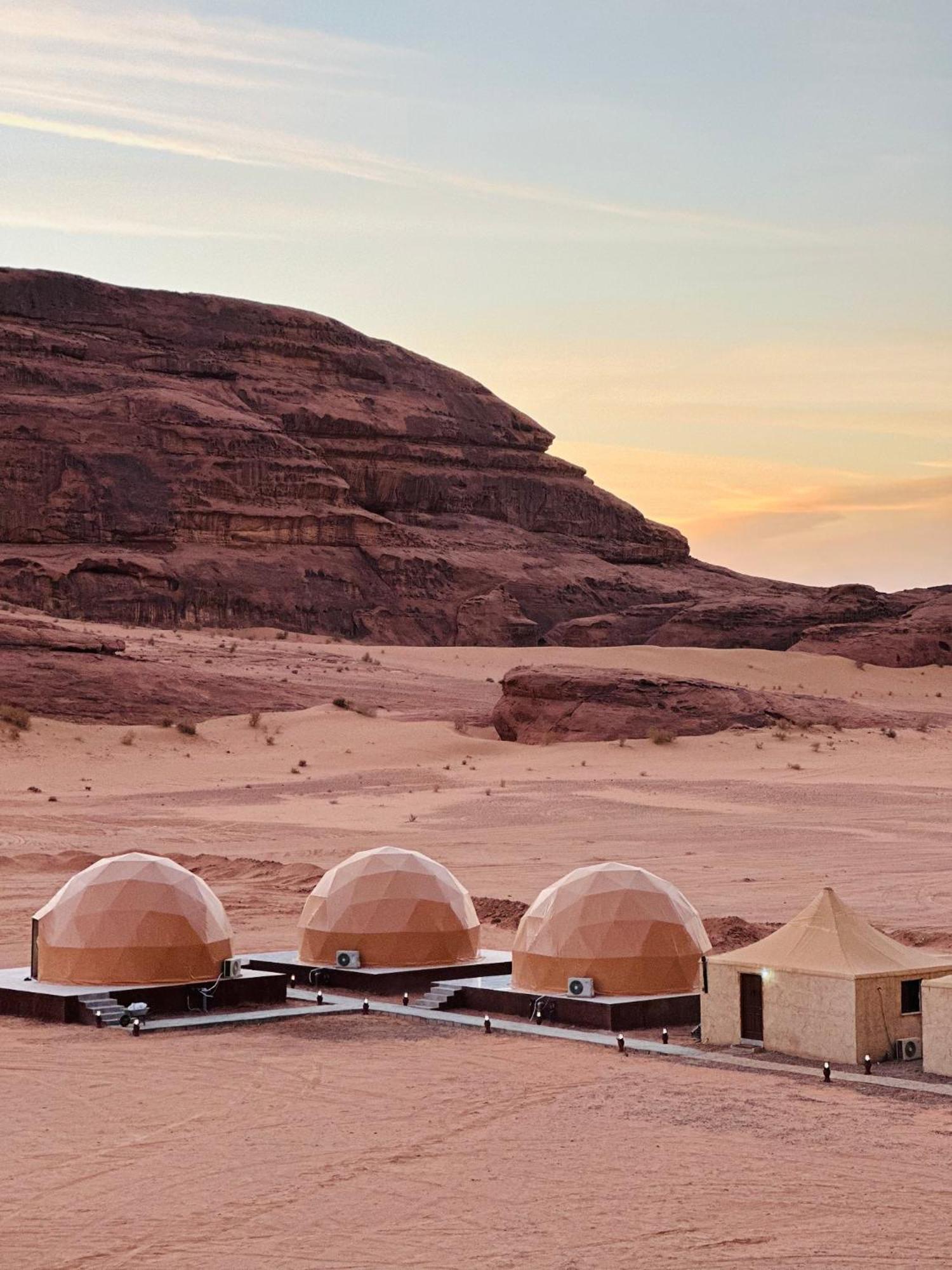 Rum Relaxation Luxury Camp Wadi Rum Ngoại thất bức ảnh
